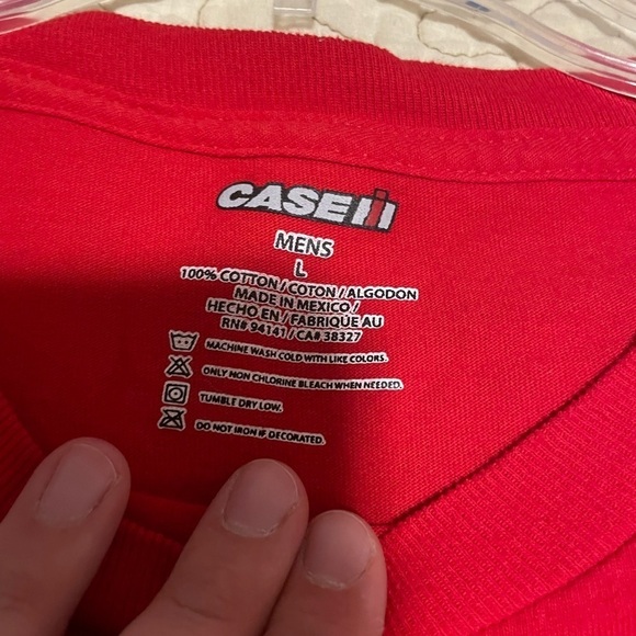 Men’s Size Large Thank God I Farm Case IH T-Shirt - Picture 2 of 3